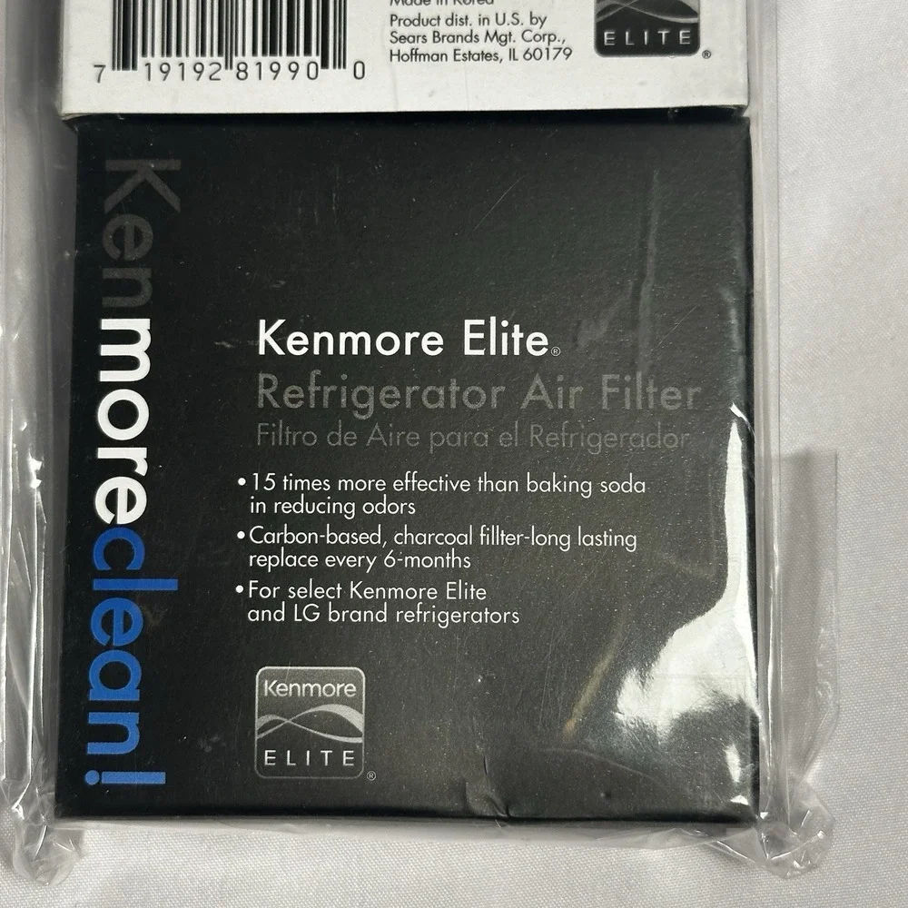 3 Pack Genuine Kenmore Elite 469918 Refrigerator Air Filter NEW In Box‎